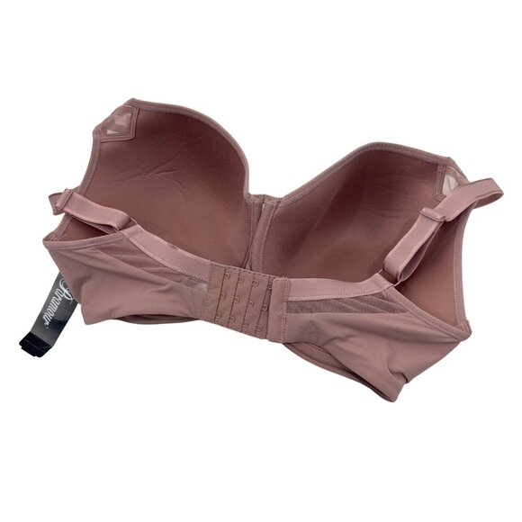 Paramour Women Brown Underwire Tshirt Bra Size 36DDD - Full Coverage - Picture 6 of 9